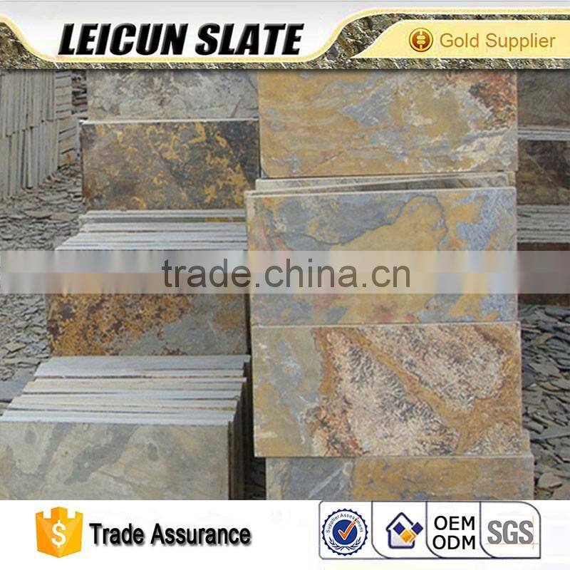 Villa garden floor use natural block paving stones