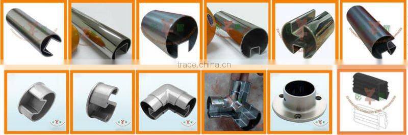 Professional Manufacture Steel Oval Handrail Tube