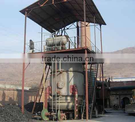 Melting furnace coal gasifier
