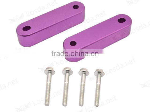 Red/Blue/Black/Gold/Silver/Purple/Green Hood Risers Spacer Fit For civi EF EG EK