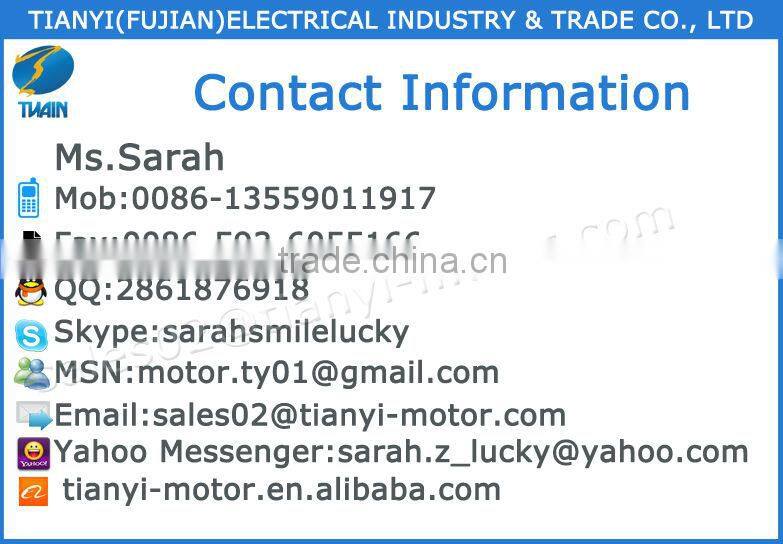 YL Single Phase Electric Motors with Capacitor Running