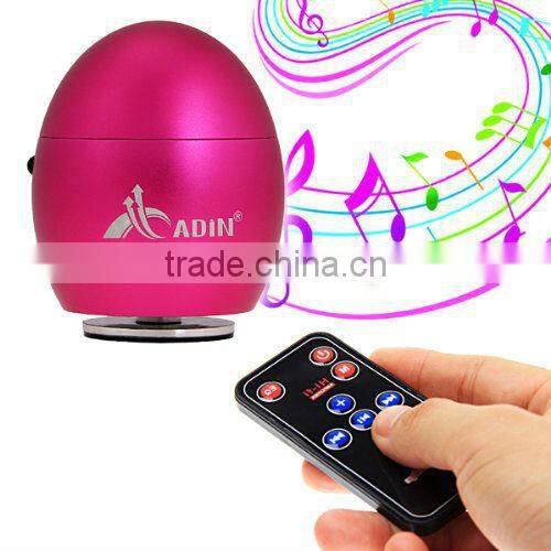 Ultra thin music mini subwoofer audio speaker factory support SD memory card fm radio function and new technology