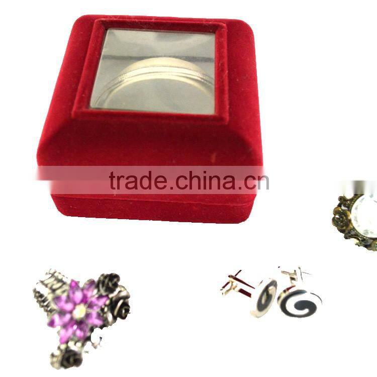 Wholesale Cheap Empty Velvet Watch Gift Box With Window,Gift Boxes For Watch.