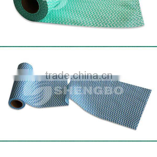 Blue Nonwoven Wine Tote Bag