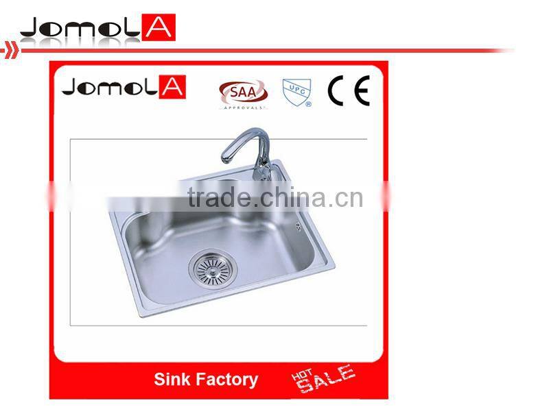 Jomola kitchen stainless steel sink single bowl kitchen sink