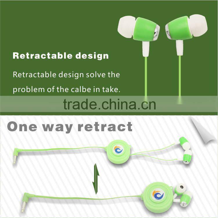 Good sound quality and fashionable earphone made in china