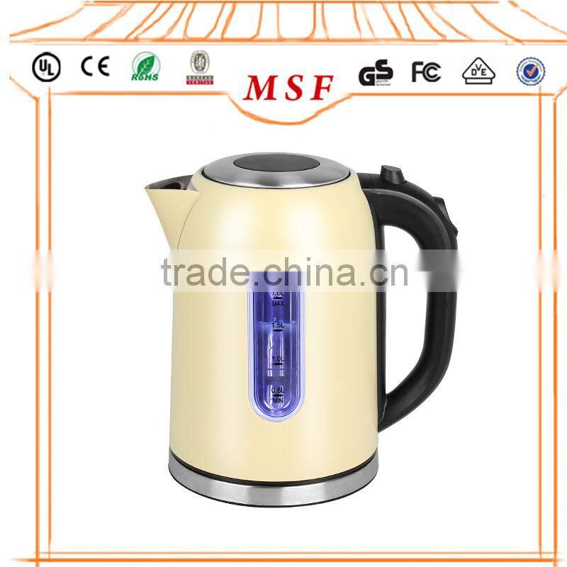1.8L 360 Degree Rotation electric kettle stainless steel
