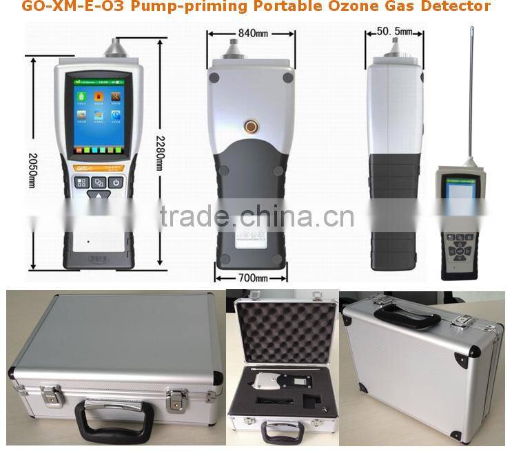 High accuracy handheld ozone gas leak detector 0-100ppm ozone sensor