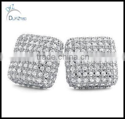 sterling silver cz earrings