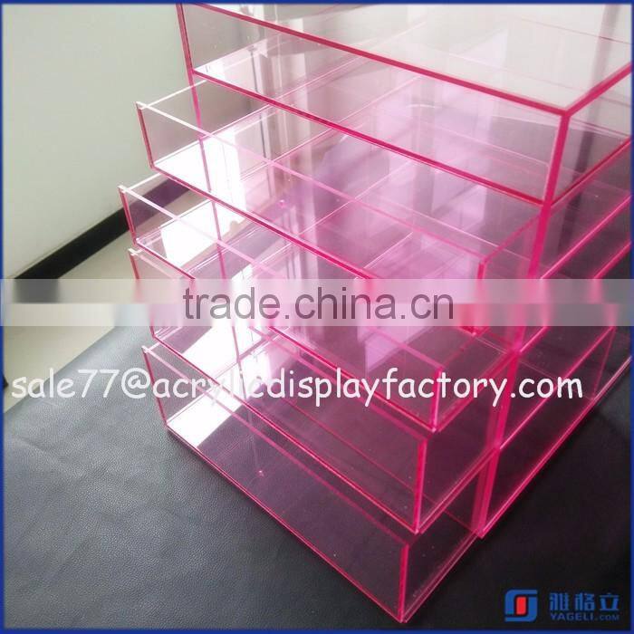 Wholesale morden custom acrylic makeup organizer /original mac cosmetics display