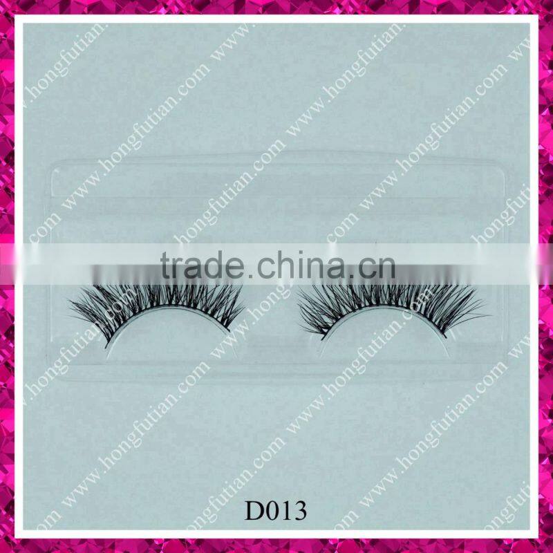 Deluxe top quality fake eyelashes hand made private lable 3D mink fur eyelash
