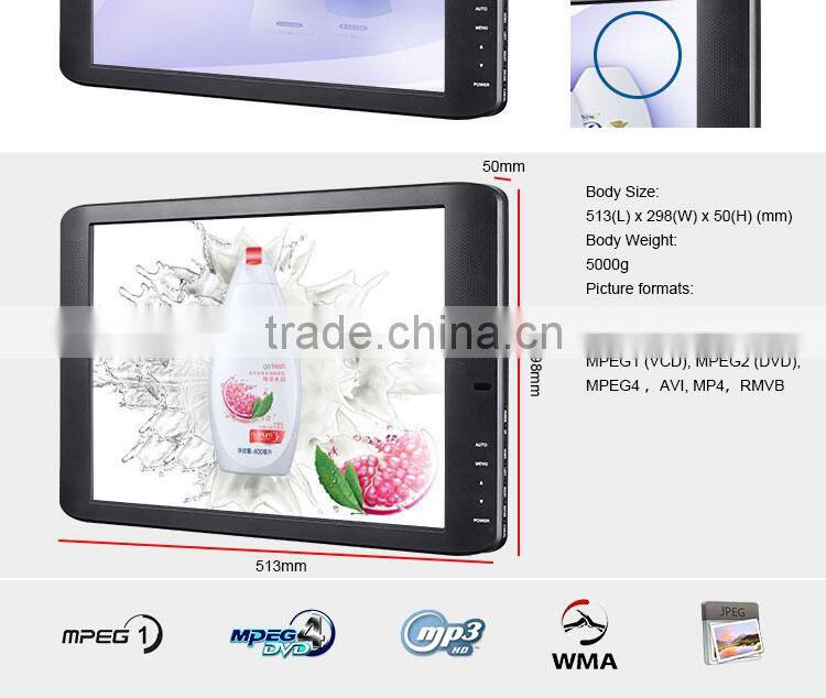 FlintStone shopping mall wall mounted 19 inch lcd video monitors