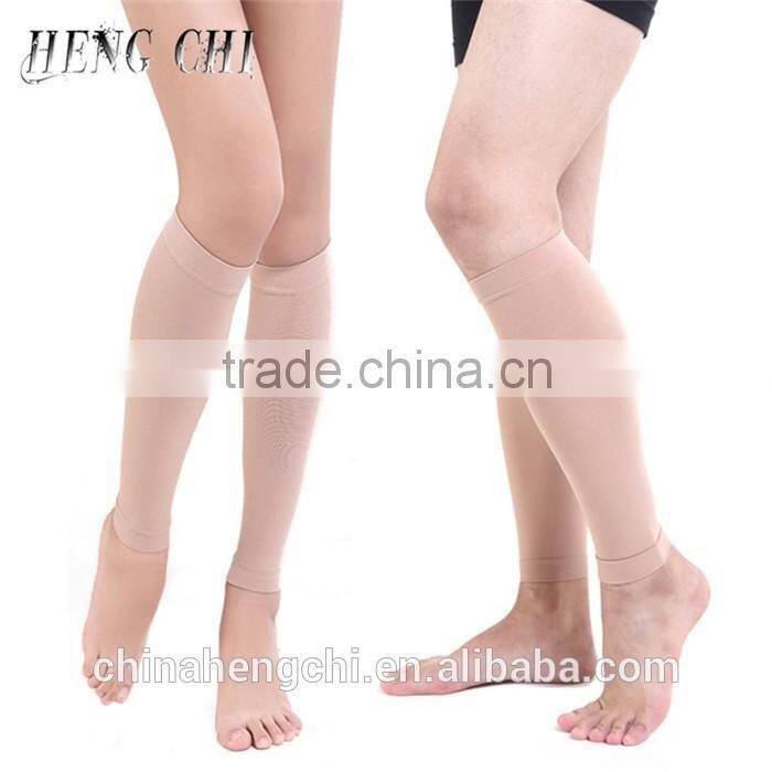 medical compression calf leg sleeve ,wholesale leg sleeve varicose veins pressure machine 23mmhg men women