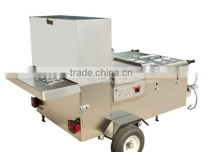 Hot Dog Cafe Concession Cargo Catering Trailers XR-HD210 A