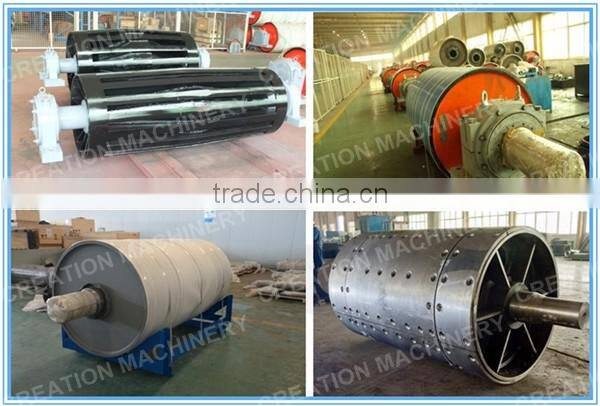 With dia 300mm to 2000mm widely used in conveyor system large v belt pulley
