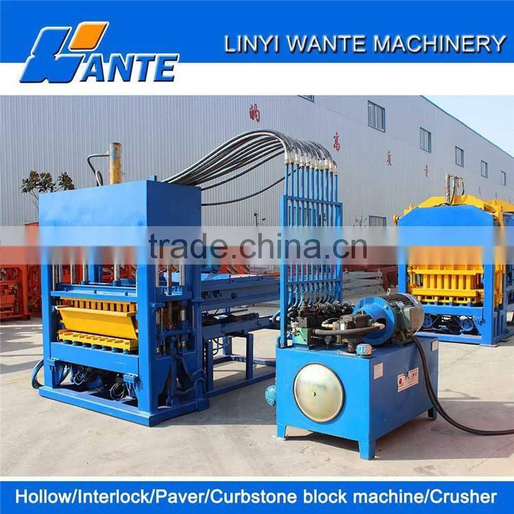 2015 China Block Machinery QT5-15 paving brick machine marble block machine hot sale for middle east market