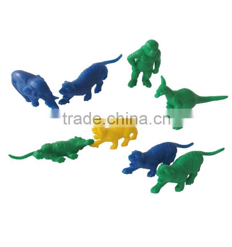 Educational Counters Toy 10 Shapes Wild Animal Counters