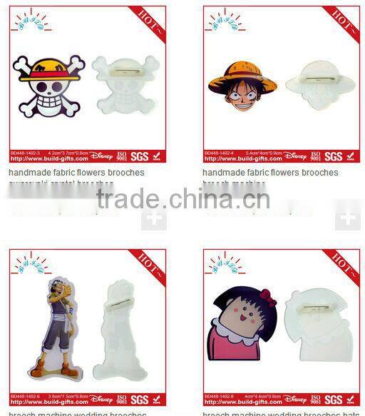 make metal brooch pin