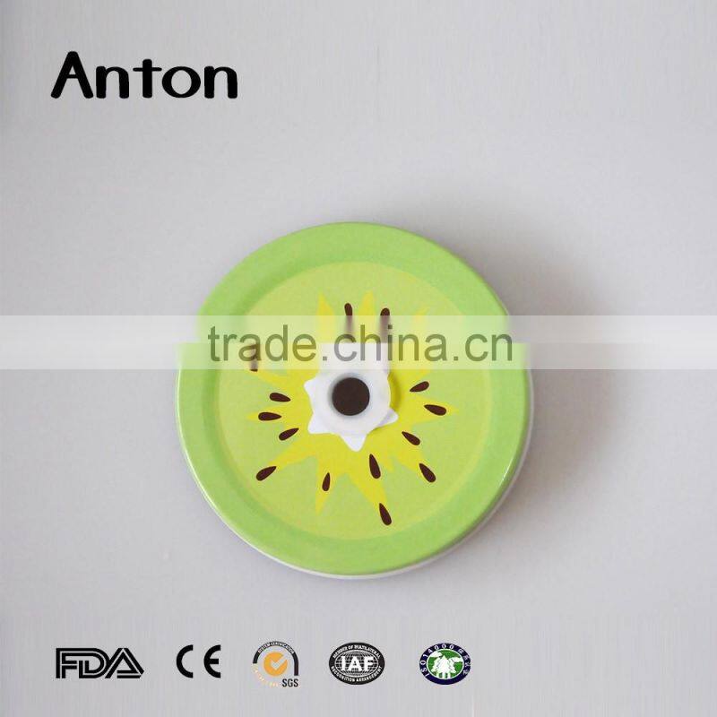 Necking metal tin can lids