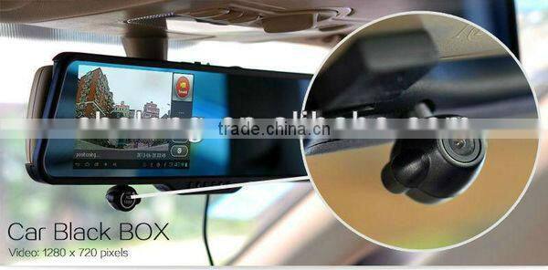 Android 4.0 WIFI Bluetooth GPS navigation waterproof wireless night vision wide angle car rearview ir camera