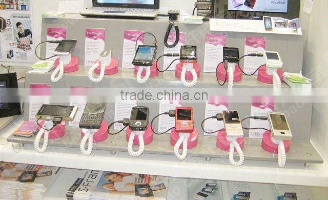 loss prevention system with alarm and charging functions