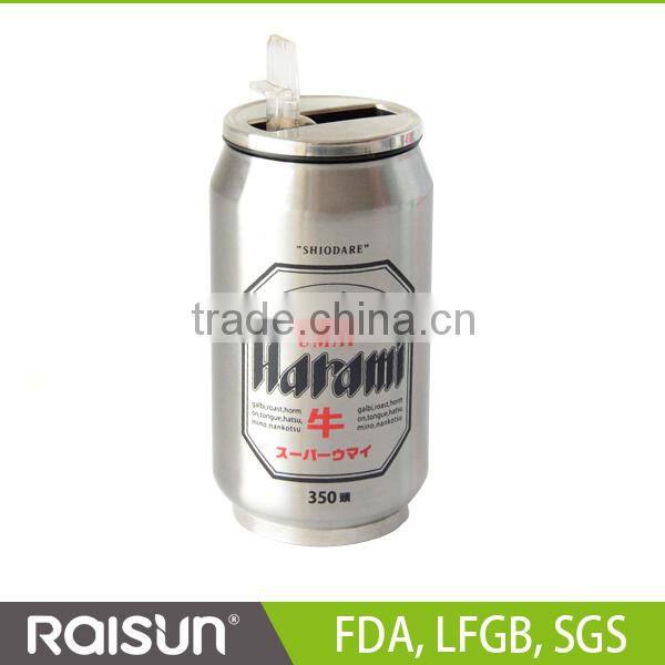 high vacuum food grade double wall stainless steel kids baby water bottle 280ML 350ML 500ML