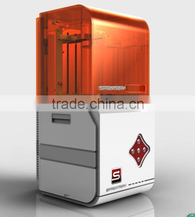 High Quality Hueway dental 3d printer 200*150*200mm Liquid Photopolymer Resin for SLA 3D Printer