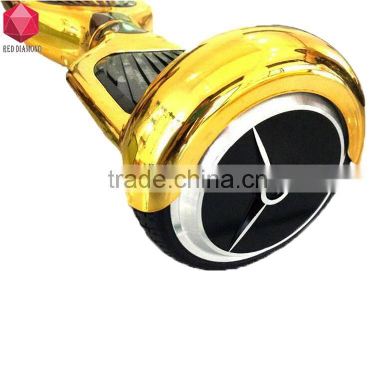 2015 Chrome gold rose electric scooter self balancing flash B1with bluetooth