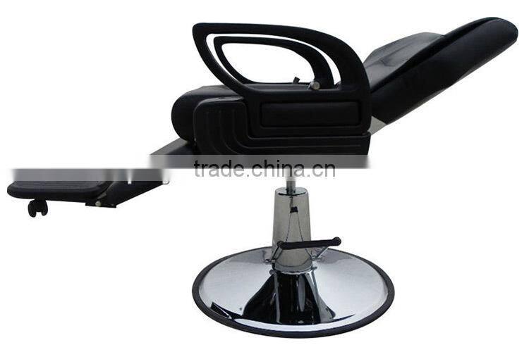 Wholesale foot massage black leather cheap hydraulic barber chair