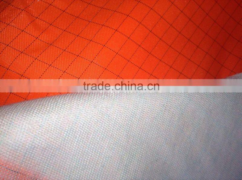 PU Coated Flame Retardant FR Anti Static Laminated Fabric Modacrylic Tricot Lining