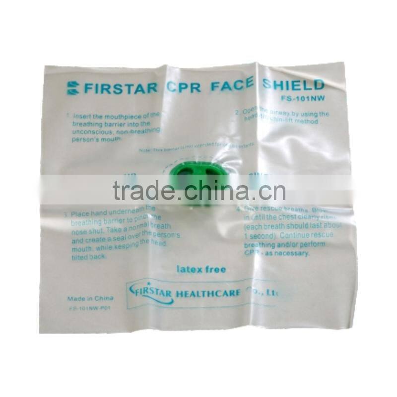Cheap cpr face mask with CE and FDA
