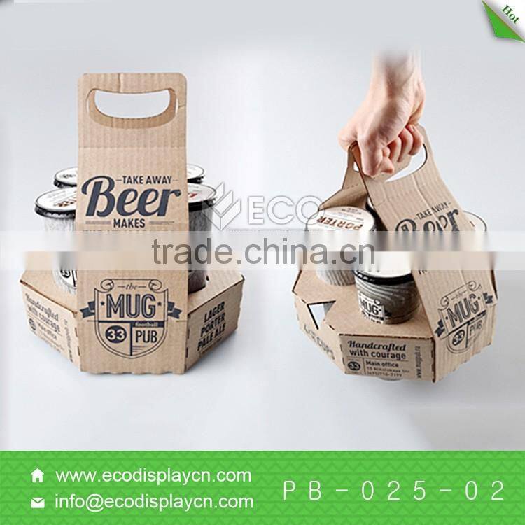 PP Corrugated Plastic Floor Standing Acrylic Display for Cup Cake Stand, Cupcake Stand