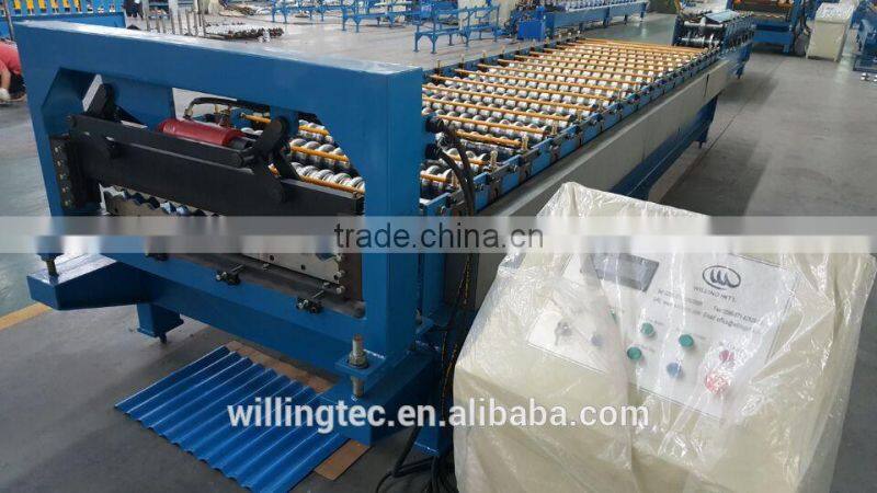 galvanized roofing sheet roll forming machine