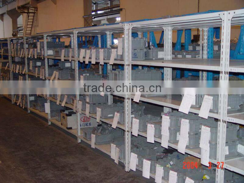 Light Duty Boltless Rivet Shelving Steel Angle Rack