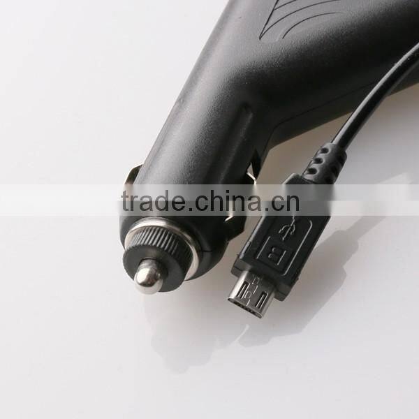 Cigarette Lighter DC 12V-24V Input Micro USB Car Charger Cable