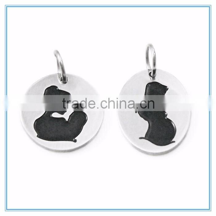 When I Count My Blessings I Count You Twice Heart Pendant