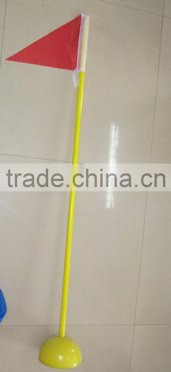 different size and shape corner Nylon soccer corner flag for sholesale