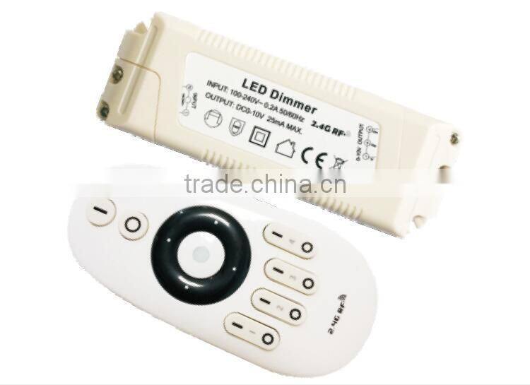 AC85~265V 50/60Hz 14keys RF 24G Packet Radio wireless to tuch controller/Dimmer for led strip light