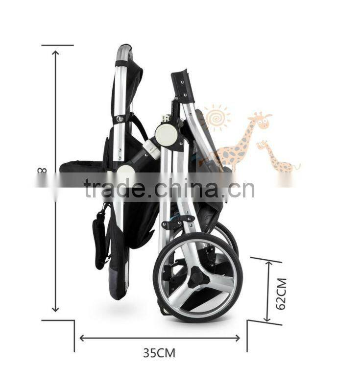 Baby Stroller 3 in 1 Europe Standard EN1888 Push Chair