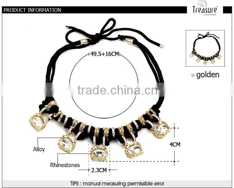 Silver Jewelry rice pearl necklace design made in China