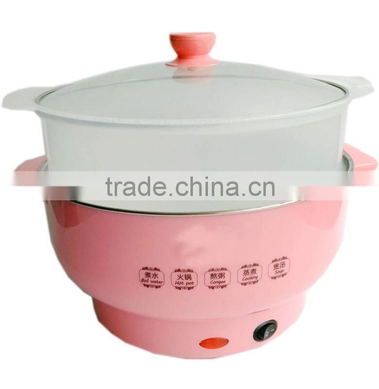 18 cm American style Cookware Double bottom stainless steel soup pot withbakelite handle