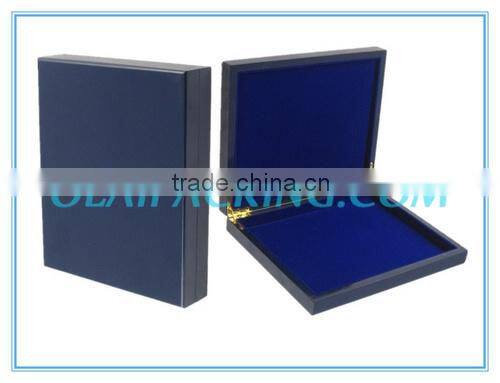 Fancy Cheap 2 Soccer Award Medals Packaging Wooden Medal Box