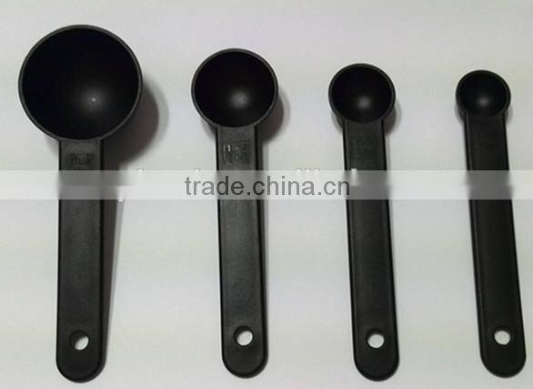 2015 popular hot sale Measuring Spoons 4pcs set with pp material food grade eco-friendly
