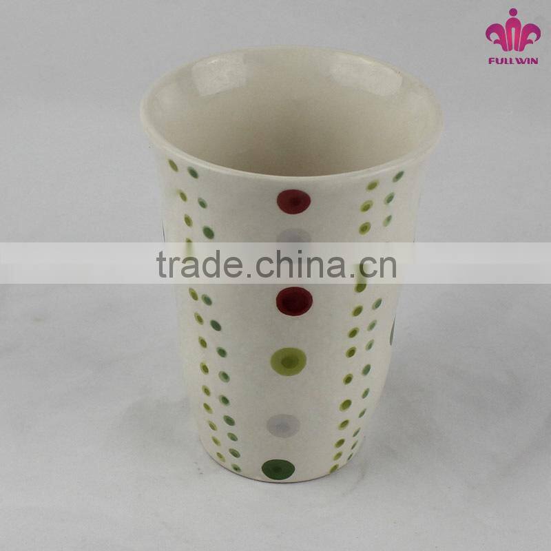 White ceramic mugs bulk with decal