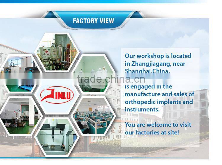 CE ISO approved PFNA femur trochanteric nail, interlocking nail orthopedic implant China factory, intramedullary nail since 1958