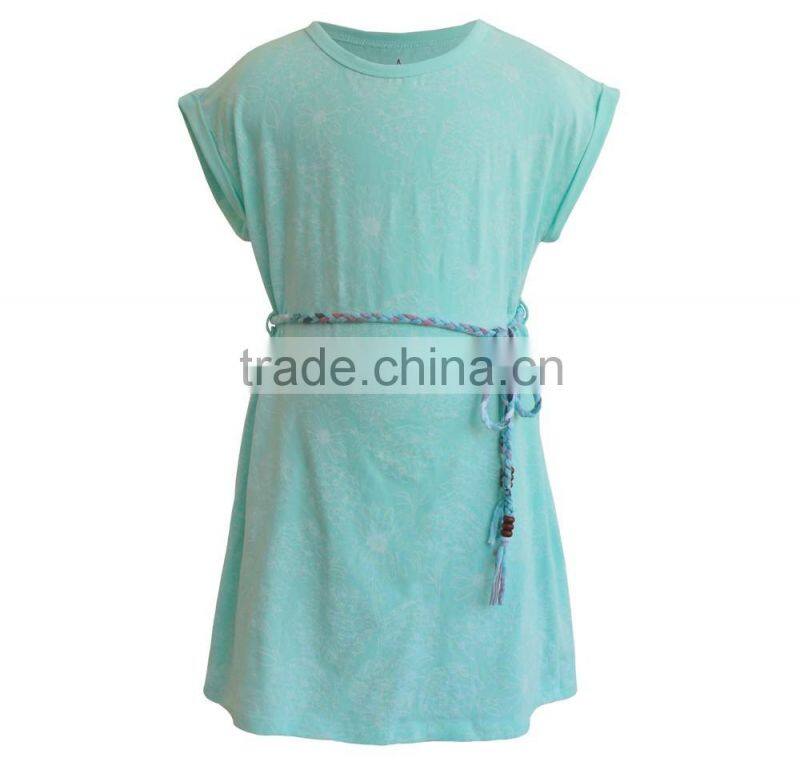 Girl Dress GD-007 95% Cotton- 5% Spandex Dress