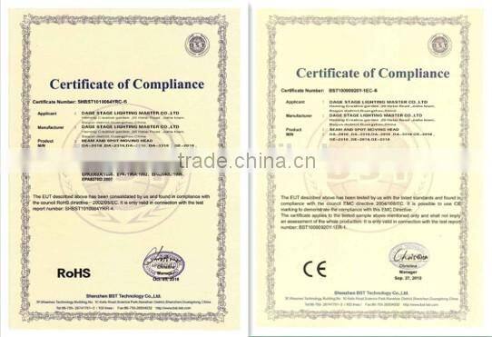 DAGE 15R 330w moving head beam/spot light wedding club