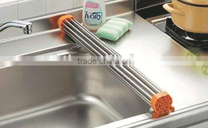 SS stainless steel kitchen dish rack