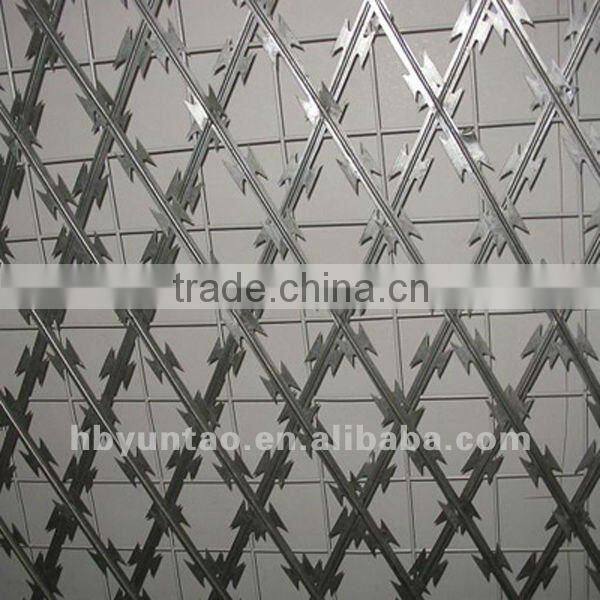 welded razor barbed wire mesh