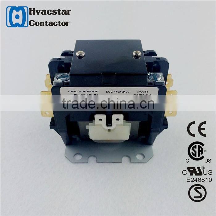 aeg contactor air condition parts conditioner contactor 110v cjx9-30/2 120 3 pole contactor ac contactor 240